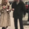 Sex And The City S01 Carrie Bradshaw Fur Trench Coat