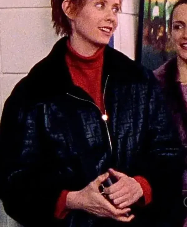Sex And The City S02 Cynthia Nixon Silk Coat
