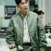 Strong Girl Nam-soon S01 Young Tak Green Bomber Jacket