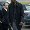 The Diplomat David Gyasi Black Coat