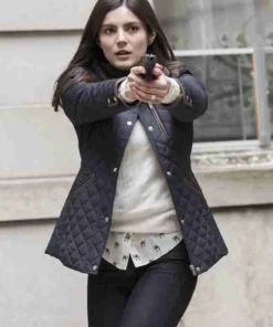 The Good Cop Cora Vasquez Black Quilted Jacket