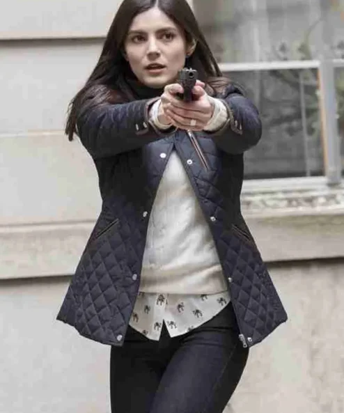 The Good Cop Cora Vasquez Black Quilted Jacket