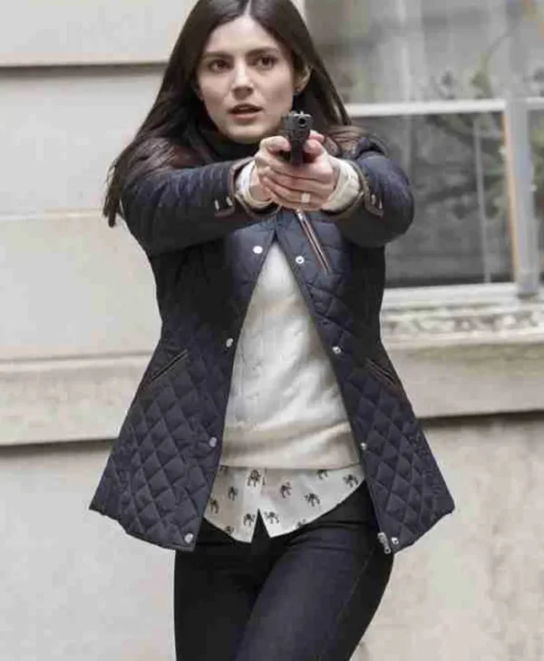 The Good Cop Cora Vasquez Black Quilted Jacket