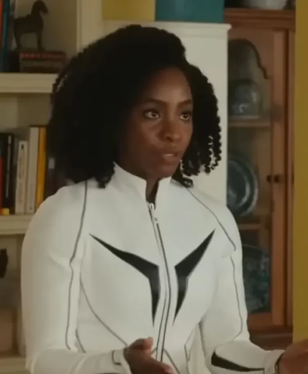 The Marvels Monica Rambeau White Jacket