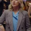 The Other Two S01 Brooke Dubek Grey Checked Blazer