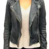 The Other Two S02 Brooke Dubek Biker Black Jacket