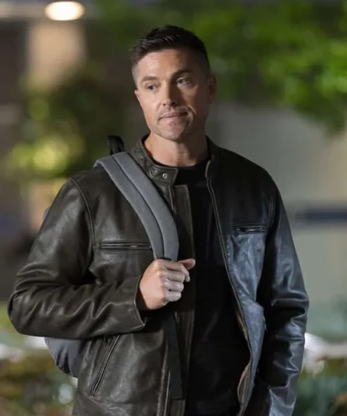 The Rookie S07 Tim Bradford Black Leather Jacket