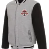 Toronto FC Grey Wool Varsity Jacket