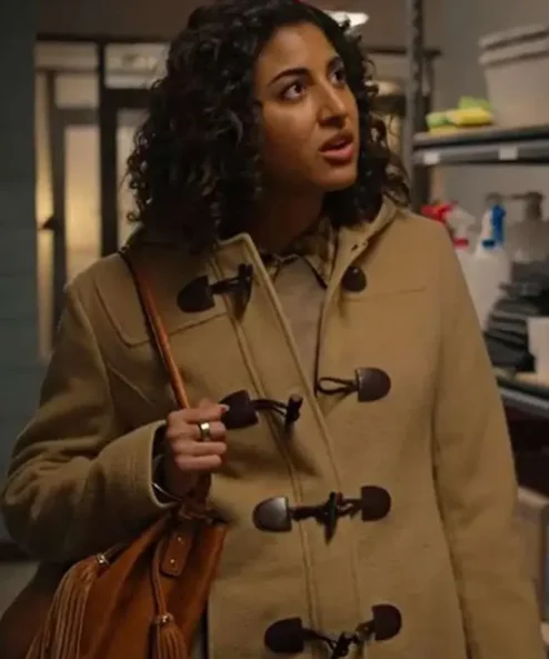 Animal Control S01 Emily Price Brown Coat