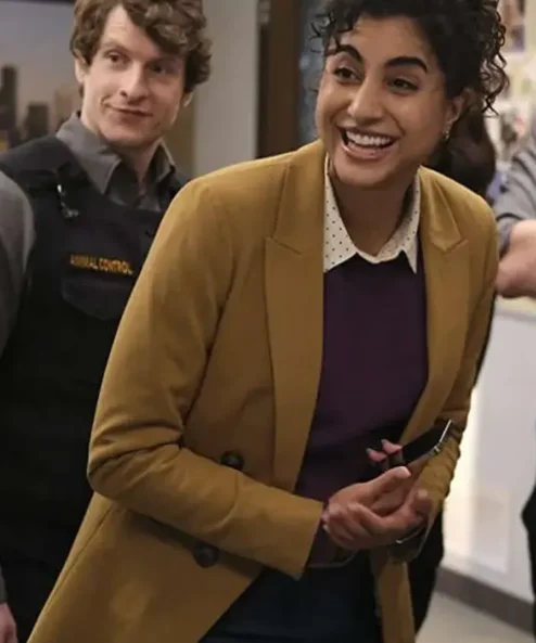 Animal Control S01 Emily Price Brown Coat