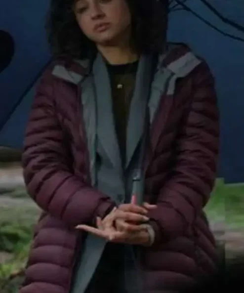 Animal Control S01 Emily Price Puffer Coat