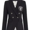Black Las Vegas Raiders Dickey Blazer