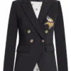 Black Minnesota Vikings Dickey Blazer
