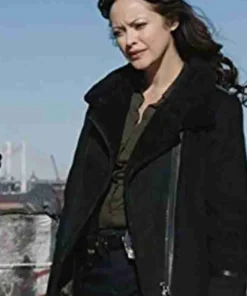 Blue Bloods Marisa Ramirez Suede Coat
