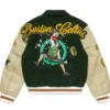 Boston Celtics Letterman Green Jacket