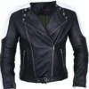 Brando Belted Biker Leather Jacket