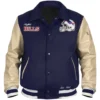 Buffalo Bills Navy And Off-White Varsity Jacket