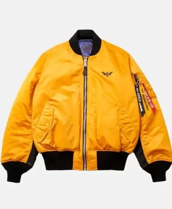 Bumblebee Transformers Reversible Bomber Jacket