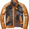 Cafe Racer Black And Brown Jacket