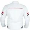 Cafe Racer White Weston Jacket