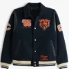 Chicago Bears Navy Varsity Jacket