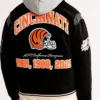 Cincinnati Bengals Varsity Black Jacket