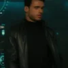 Citadel Mason Kane Leather Black Jacket