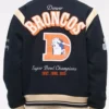 Denver Broncos Varsity Navy Jacket