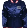 Detroit Pistons Navy Blue Varsity Jacket