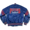 Detroit Pistons Pick And Roll Satin Jacket