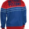 Detroit Pistons Red And Blue Bomber Jacket