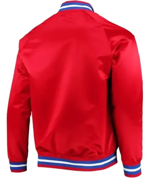 Detroit Pistons Varsity Red Jacket