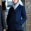 Erin Reagan Blue Bloods Blue Peacoat