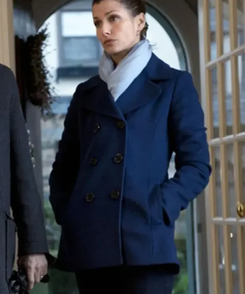 Erin Reagan Blue Bloods Blue Peacoat