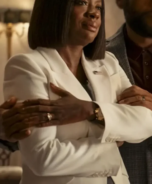 G20 2025 Viola Davis White Blazer