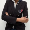 Houston Texans Dickey Black Blazer