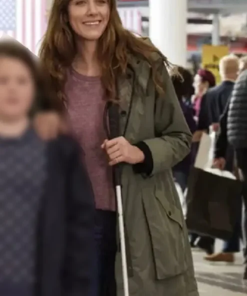 In The Dark Perry Mattfeld Green Coat