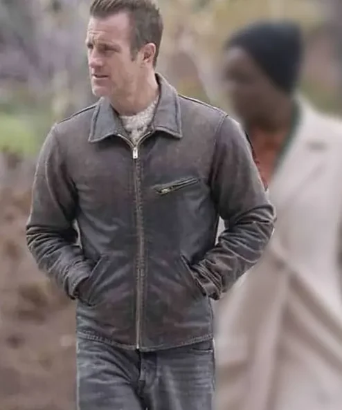 Jason Grant Missing Persons Unit Leather Jacket