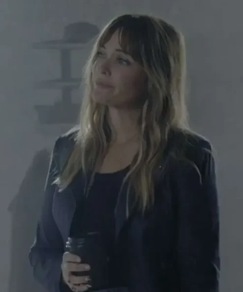 June Butler Missing Persons Unit Leather Jacket