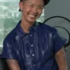 Kristen Kish E! News 2025 Leather Shirt