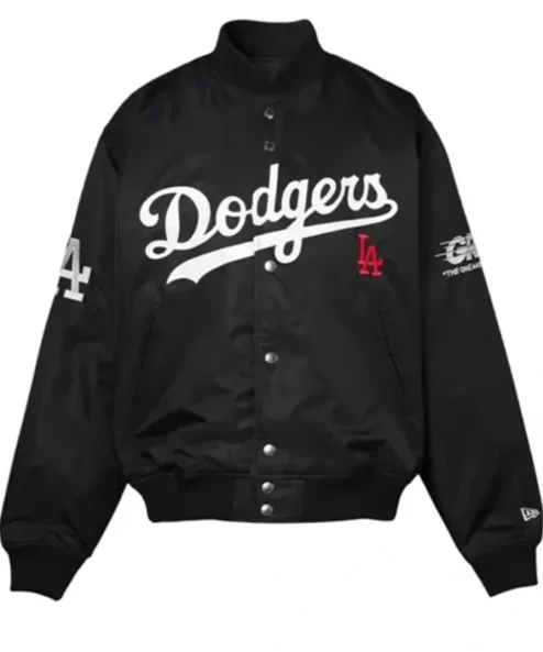 Los Angeles Dodgers x GR8 Black Jacket