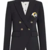 Los Angeles Rams Black Dickey Blazer
