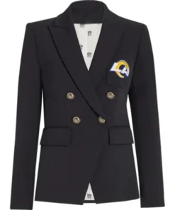 Los Angeles Rams Black Dickey Blazer
