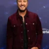Luke Bryan American Idol S21 Maroon Jacket