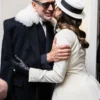 Met Gala 2025 Jeff Goldblum Black Trench Coat For Sale