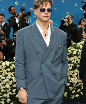 Met Gala 2025 Joe Burrow Grey Coat