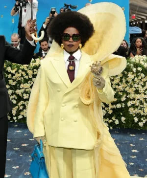 Met Gala 2025 Lauryn Hill Yellow Blazer