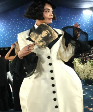 Met Gala 2025 Tessa Thompson White Coat For Women