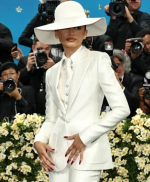 Met Gala 2025 Zendaya White Blazer