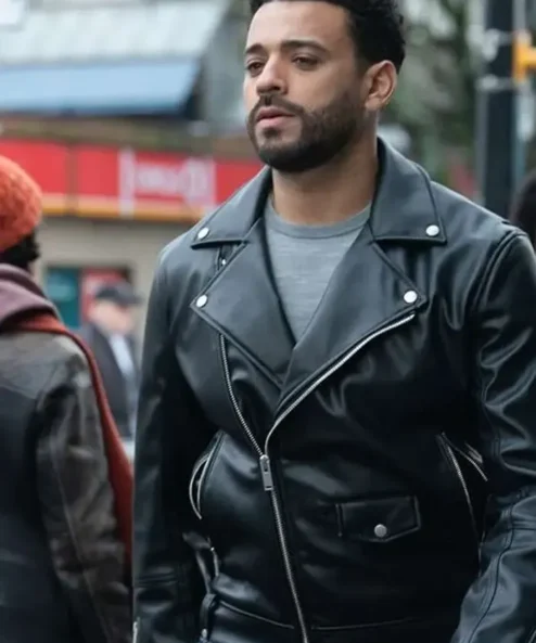 Missing Persons Unit Mike Sherman Leather Jacket